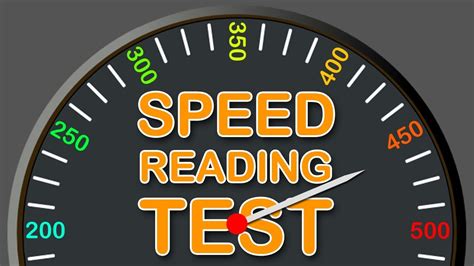 reading speed test online free